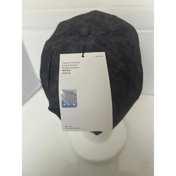 Nike USA Men’s Cap Adjustable Hat Camo Black Gray New One Size - Picture 4 of 7